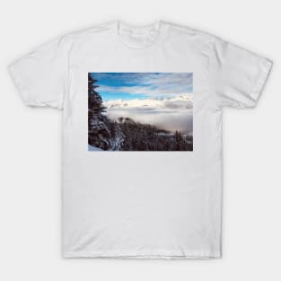 Hiking above the clouds T-Shirt